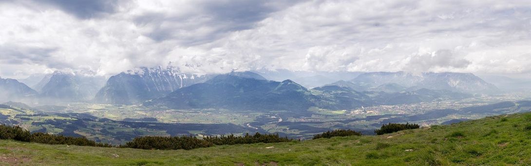 Im Urlaub wandern in Bad Vigaun in Salzburg